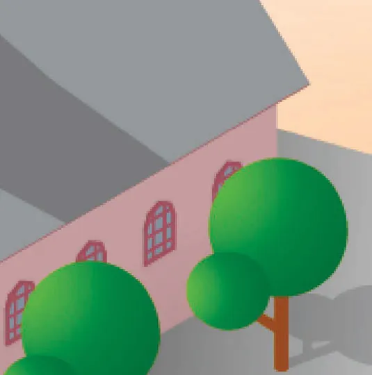 Illustration details from the Vilij Hall area